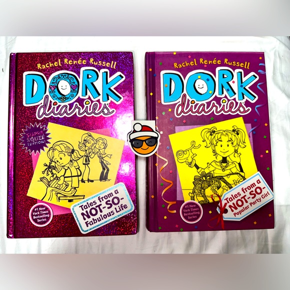 First and Second Dork Diaries Books (Free book Magnet) - Picture 1 of 6